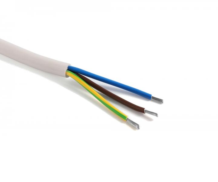Kabel silikonowy CSSS V05SS-F 3Cx1,5 ProPS, bia�y - 1 m