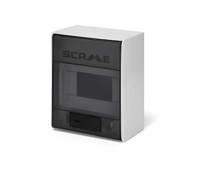 Rozdzielnica natynkowa Scame Ikona 679.1006, IP66, 6 moduw (1x6), 140x180x100 mm