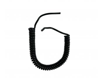 Flexo PVC skrcona linka CYNY 205-C-1 C, 2x0,5, czarna - 1,40 m