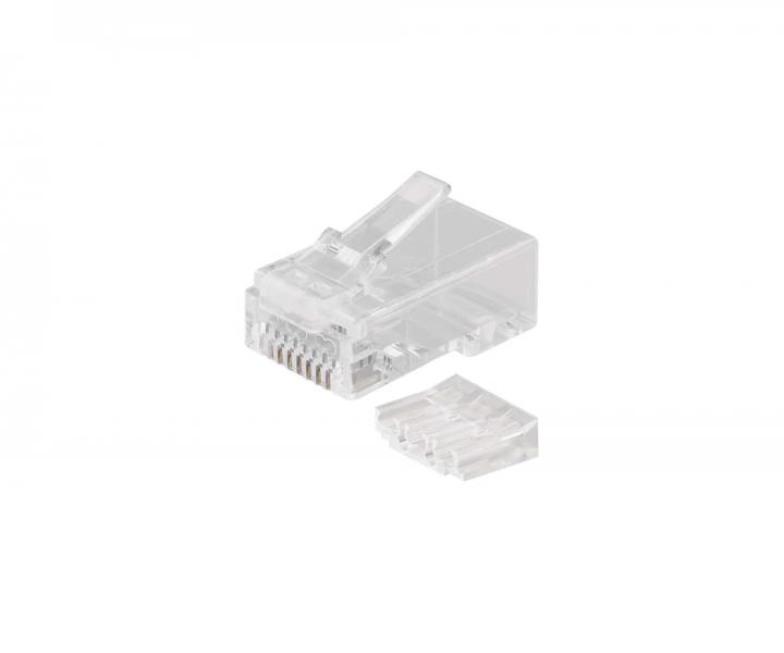 Zcze UTP Emos RJ45 - przezroczyste