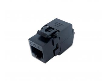 Keystone CTnet RJ45 UTP CAT6, samozabezpe�ovac� - czarny