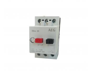 Wycznik ochronny silnikowy Merz Mbs 25, 1,0-1,6 A