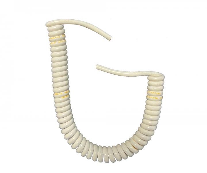 Flexo PVC skrcany sznur CYNY 205-C-1 B, 2x0,5, biay - 1,40 m