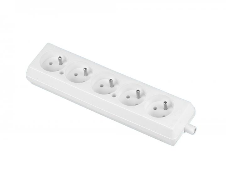 Piciokrotna listwa zasilajca Jonex GN-570, IP20, 16 A, 250 V - biaa