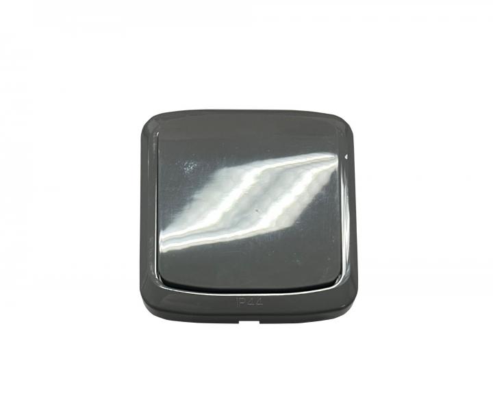 W��cznik pojedynczy kompletny ABB Tango 3558A-07940 S2, IP44, uk�ad 7 - dymno szary