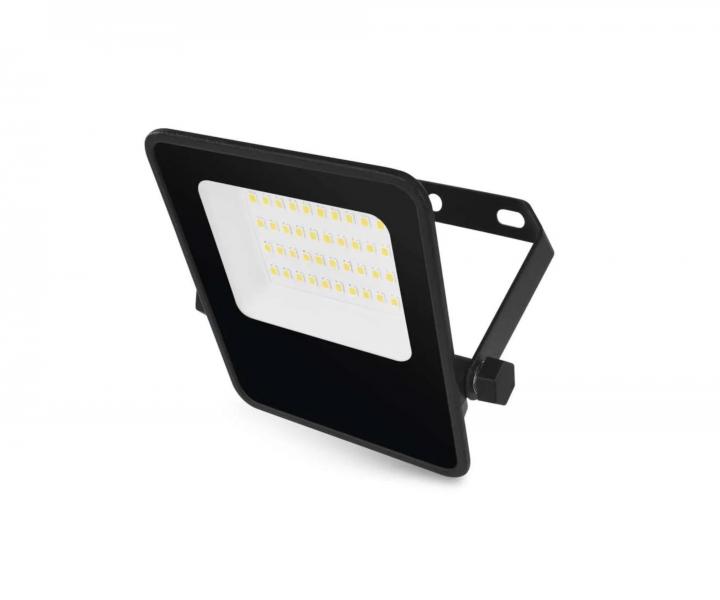 Reflektor LED Emos Visio, IP65, 20 W, czarny, neutralna biel.