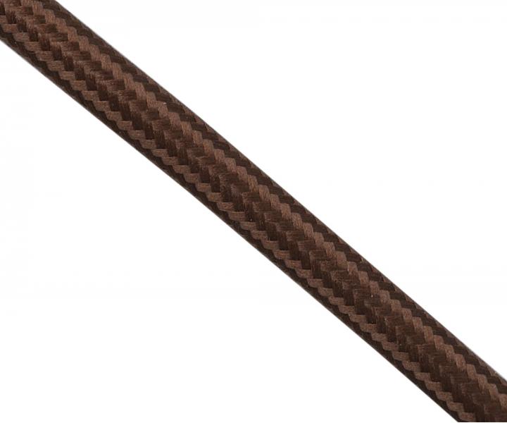 Kabel gumowy H05RR-F 3x0,75 Precon, pleciony, ciemny brzowy