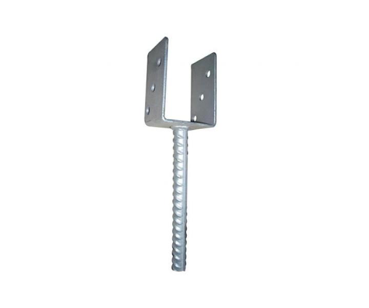 Kotwa do betonu U 100x100x125mm, M20, cynk