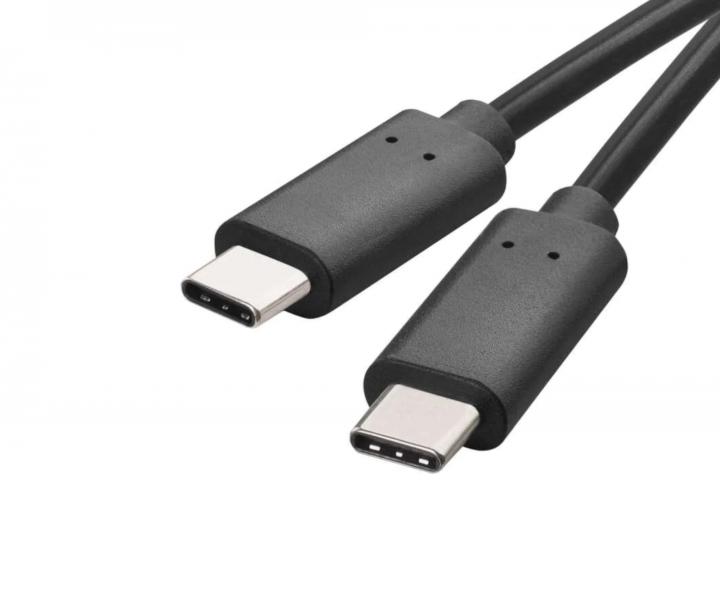 Kabel USB-C 3.1 do adowania i przesyania danych Emos SM7022BL, czarny - 1 m