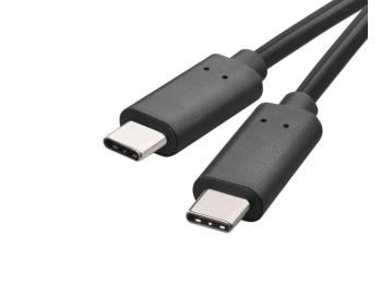 Kabel USB-C 3.1 do adowania i przesyania danych Emos SM7022BL, czarny - 1 m