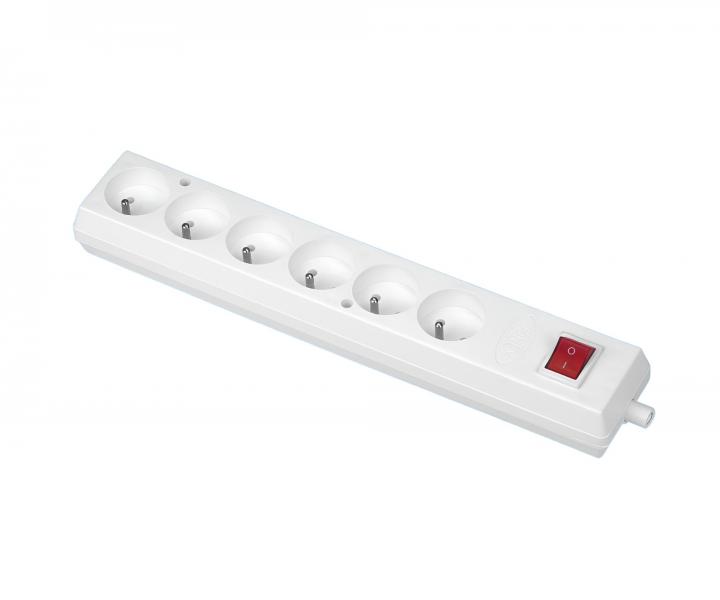 Szeciokrotna wtyczka z wycznikiem Jonex GN-670WS, IP20, 16 A, 250 V - biaa
