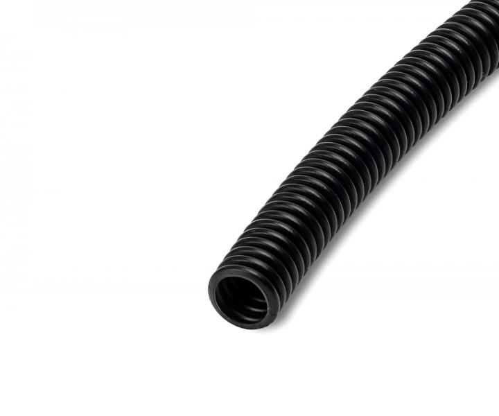 Rura elastyczna Dietzel Univolt Miniflex MFXE1 DI5,2 mm 026328, 350 N, PE, czarna - 1 m
