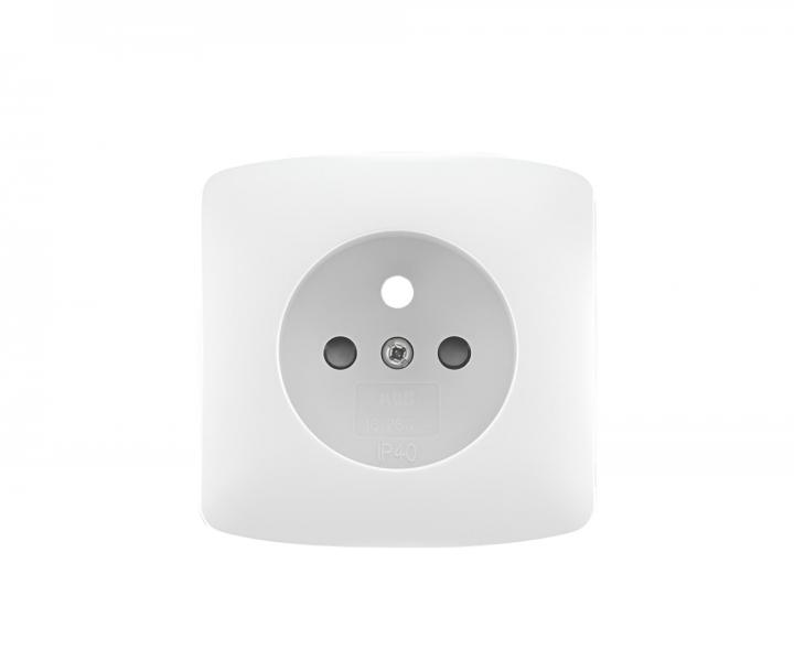 Pokrywa gniazdka bezrubowa ABB Tango ND5519A-A2351 B - biaa