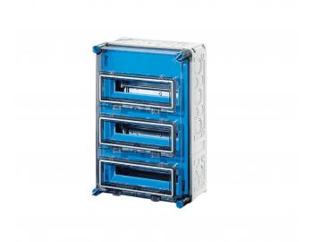 Rozdzielnica natynkowa Hensel Mi 1333, IP65, 36 moduw, (3x12)