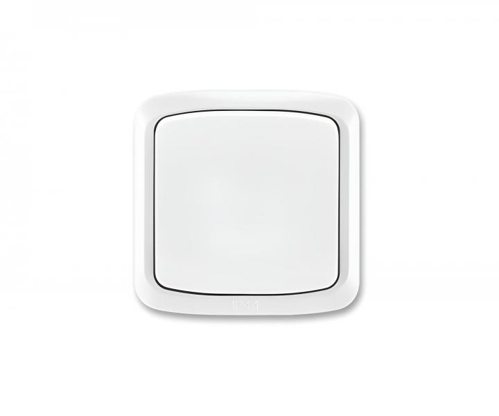 Przecznik pojedynczy kompletny ABB Tango 3558A-07840 B, IP44, ukad 7 - biay