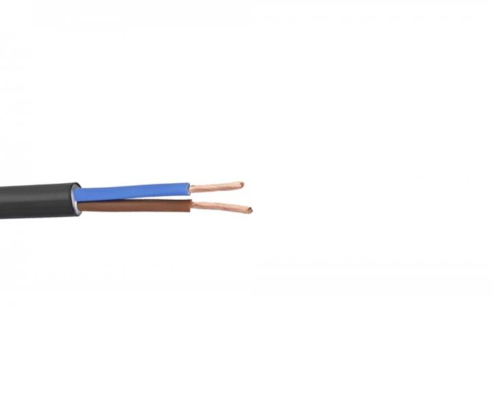 Kabel CYSY 2x1 H05VV-F NKT, czarny