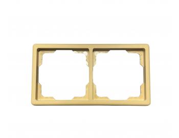 Ramka podw�jna, pionowa ABB Classic 3901C-B21 D2 - be�owa