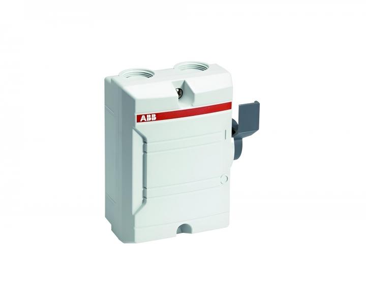 Wy��cznik ABB 2CMA142402R1000, IP65, 25 A, 3-biegunowy, typ BWS325W/TPN - bia�y