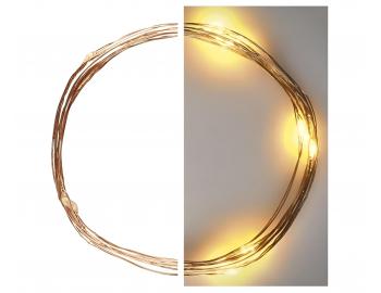 LED acuch witeczny nano Emos D3AW07, IP20, wewntrzny, ciepa biaa, timer - 1,9 m