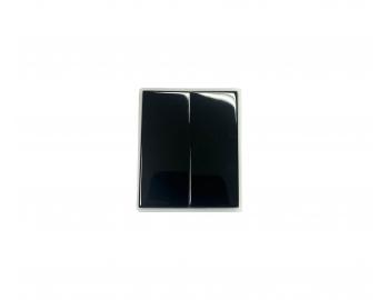 Osona podwjnego wcznika ABB Element - Time 3558E-A00652 06 - czarno-biaa