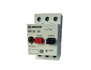 Wycznik silnikowy Merz MS25-20, 16-20 A