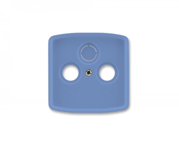 Pokrywka gniazda telewizyjnego, radiowego (i satelitarnego) ABB Tango 5011A-A00300 M2 - jasnoniebieska