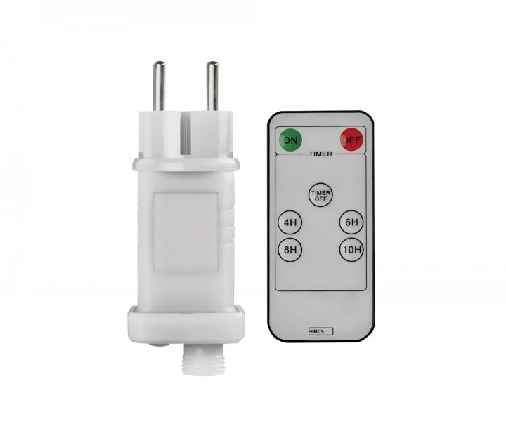Zasilacz do o�wietlenia choinkowego Emos Standard/Profi D1ZW02, do u�ytku wewn�trznego i zewn�trznego, z pilotem