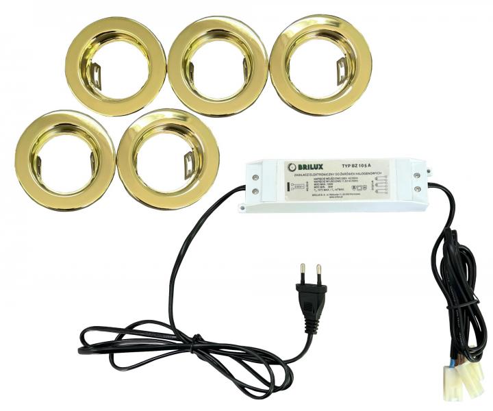 Zestaw lamp halogenowych Brilux 4905-5, 20 W - mosidz