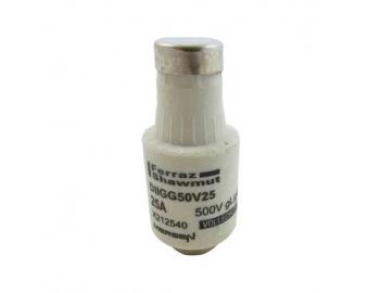 Bezpiecznik Mersen X212540, rozmiar DII, gG, 25A, 500V - ty