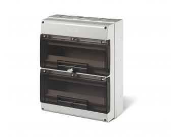 Rozdzielnica natynkowa Scame Domino 672.4032, IP66, 32 modu�y (2x16)