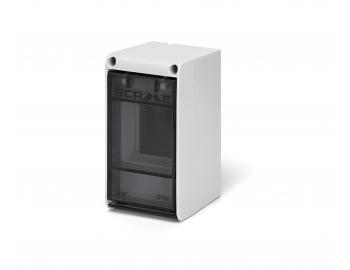 Rozdzielnica natynkowa Scame Ikona 679.1002, IP66, 2 moduy (1x2), 71x140x100 mm