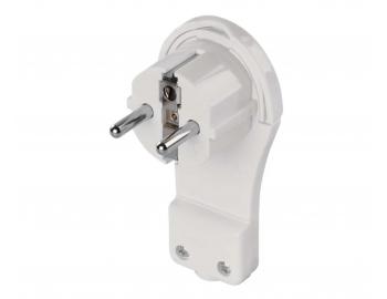 Ktowa wtyczka do przeduacza Emos P0066, IP20 250 V, 16 A - biaa