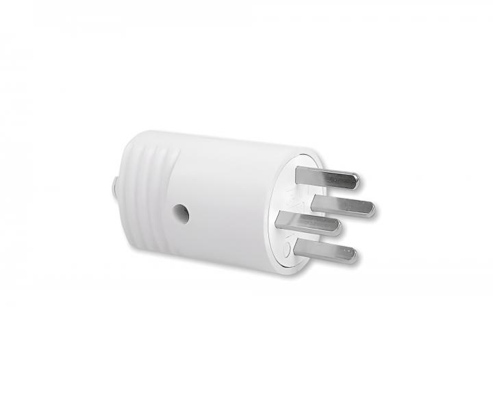 Wtyczka typ K ABB 5538-8059, 10 A, 4p, 48 V, AC/DC - biaa