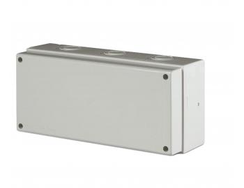Pusta szafka na gniazda Scame Domino 672.1101 IP66, 256x150x115 mm