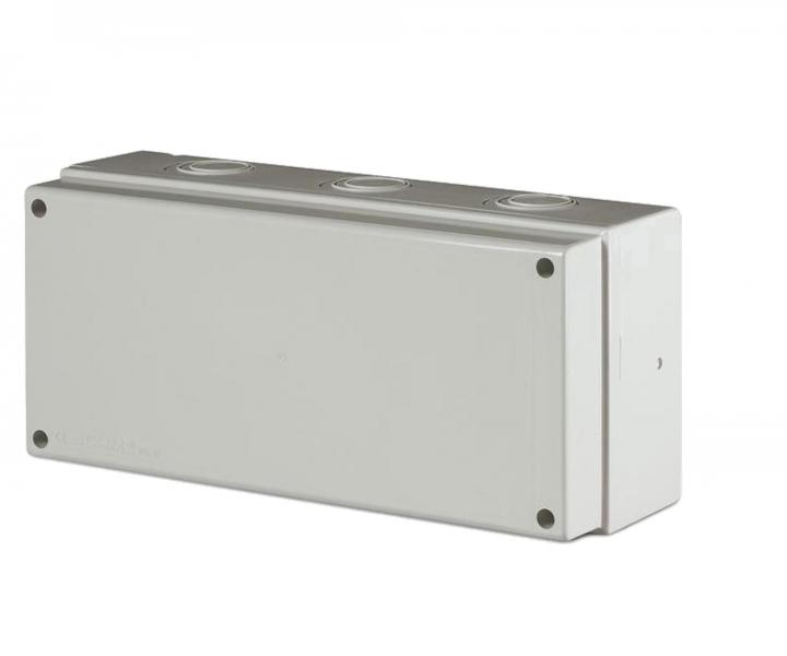 Pusta szafka na gniazda Scame Domino 672.1101 IP66, 256x150x115 mm