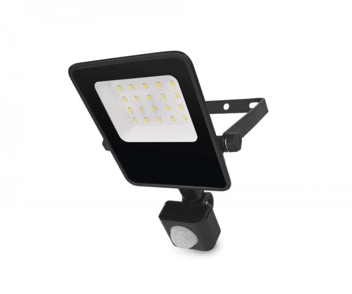 Reflektor LED z czujnikiem ruchu Emos Visio ZS2913, IP54, 10 W, czarny - biaa neutralna