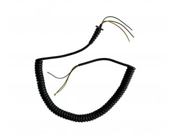 Flexo PVC skrcona linka SMTS 3-27 SW, typ C, czarna - 1,55 m