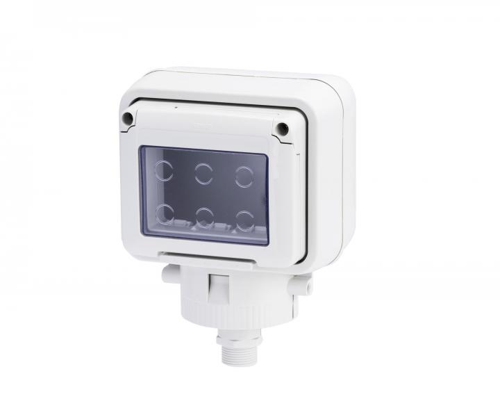 Wodoszczelna skrzynka rozdzielcza do montau na gowicy supa Gewiss GW27056, IP55, 3 moduy