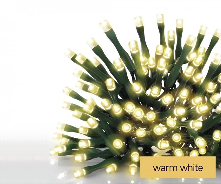 acuch LED na Boe Narodzenie Emos D4AW24, IP44, zewntrzny/wewntrzny, ciepa biel, timer, programy - 18 m