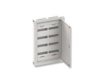 Rozdzielnica stalowa do montau wpuszczanego ABB CU25R, IP 30, 96 moduw (4x24)