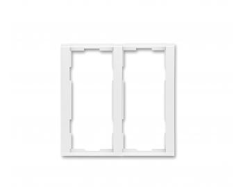Ramka urz�dzenia 2x podw�jna ABB Element-Time 3901F-A00222 03 - bia�a