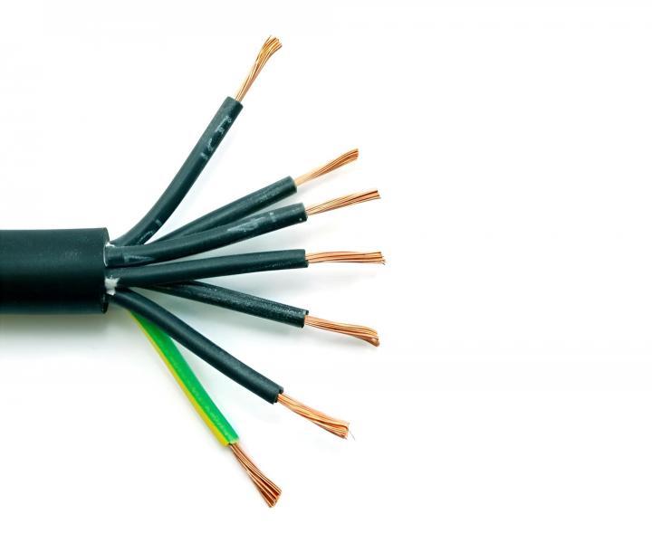 Kabel CGSG 7x0,75 Precon - czarny