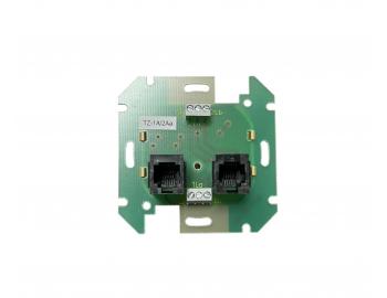 Urz�dzenie gniazdka telefonowego podw�jnego ABB Tango 5013-A114