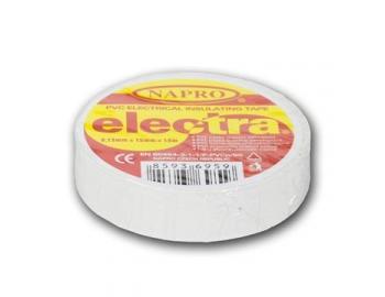 Tama izolacyjna Napro electra PVC 0,13 mm x 15 mm x 10 m, biaa
