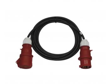 Gumowy zewntrzny przeduacz 3-fazowy Emos PM1102 400 V, 4 mm2, czarny, 10 m