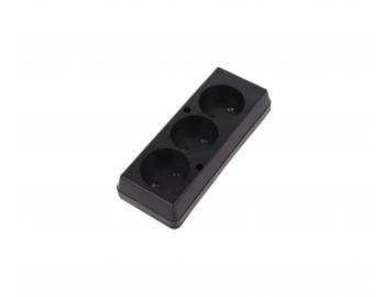 Gniazdo potrjne Jonex GN-370, IP20, 2P+Z, 16 A, 250 V, na ruby - czarne