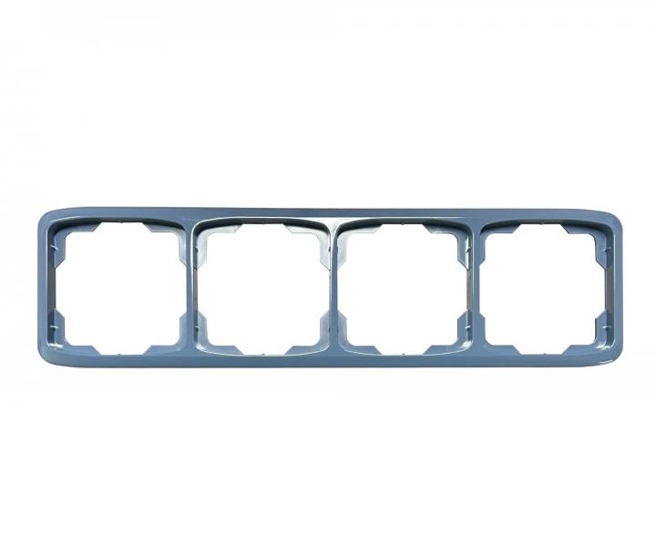 Ramka czterokrotna, pozioma ABB Tango 3901A-B40 M2 - jasnoniebieska