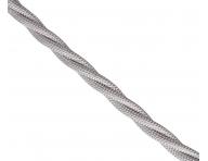 Kabel pleciony 3Gx0,75 Precon, oplecione pojedyncze przewody, srebrny