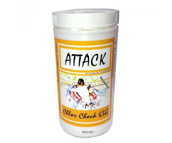 Granulat chlorowy Attack chlor shock 65% - 1 kg