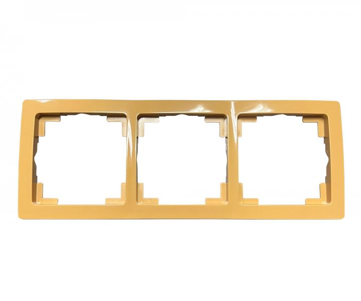 Ramka potr�jna, do monta�u poziomego i pionowego ABB Swing L 3901J-A00030 D1 - be�owa